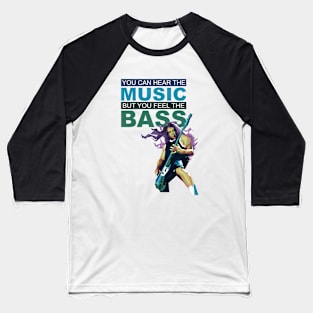 Bass Addict Baseball T-Shirt